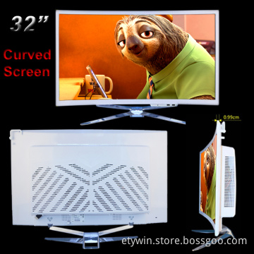 Factory direct 32 inch Curved screen DIY all in one pc